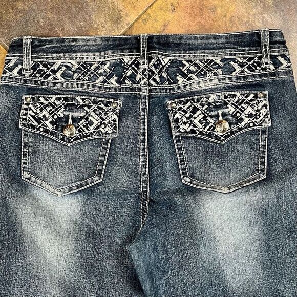 ND Weekend Cropped Button Flap Pockets Jeans 14 - Picture 8 of 8